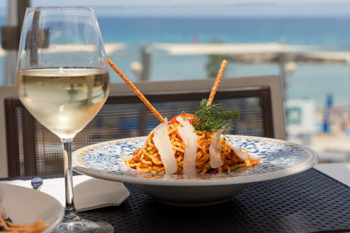 dish at bloo breeze restaurant